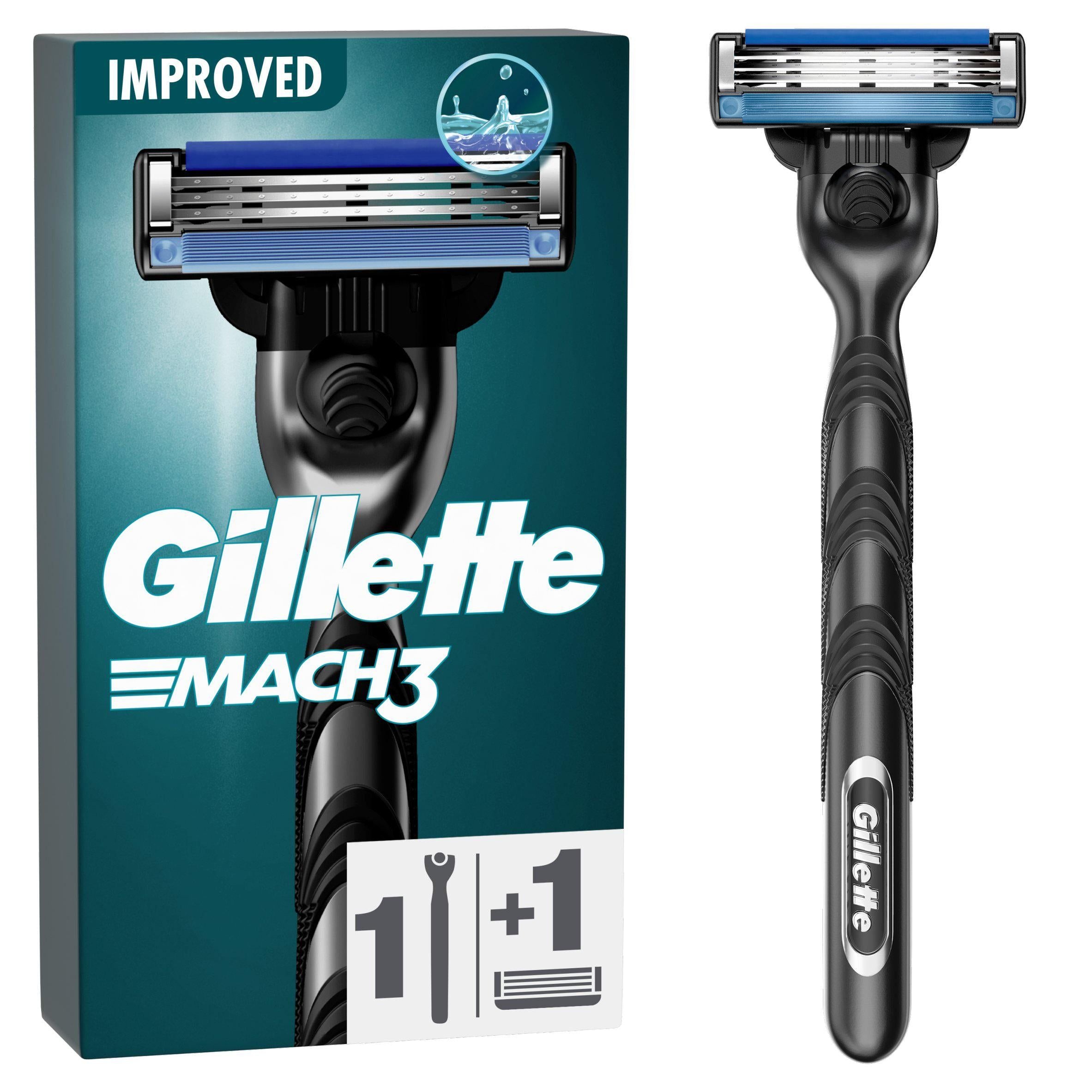 Gillette Mach3 Men's Razor men's razors & blades Sainsburys   