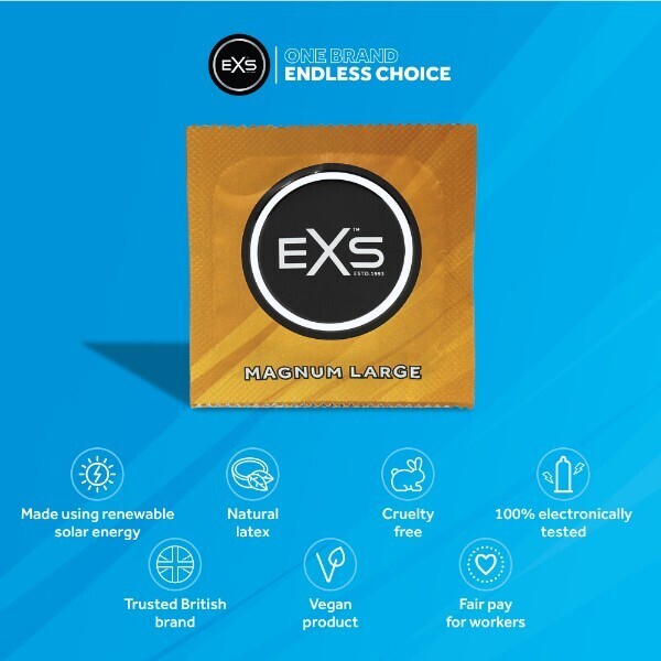 EXS Magnum condoms large size - British product