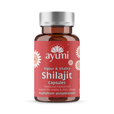 Holland & Barrett Ayumi Shilajit Vegan Capsules, High Potency, 60 Capsules- Buy online at McGrocer