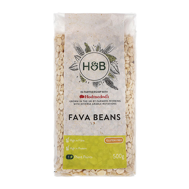 Holland & Barrett split fava beans 500g - British product