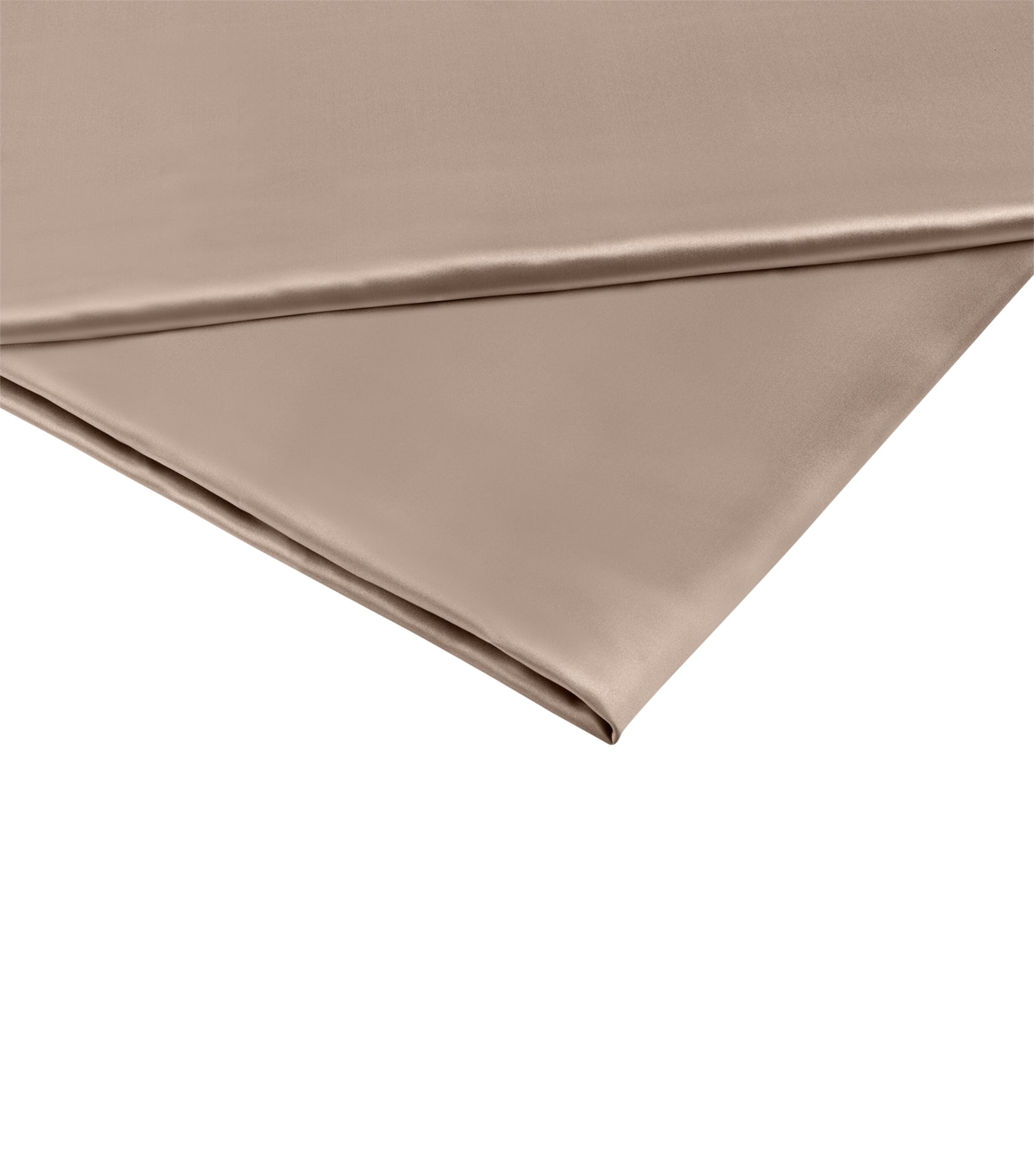 Gingerlily silk mocha flat sheet 280cm x 310cm, UK version
