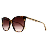 Calvin Klein CK23500S round sunglasses dark tortoise, imported from the UK