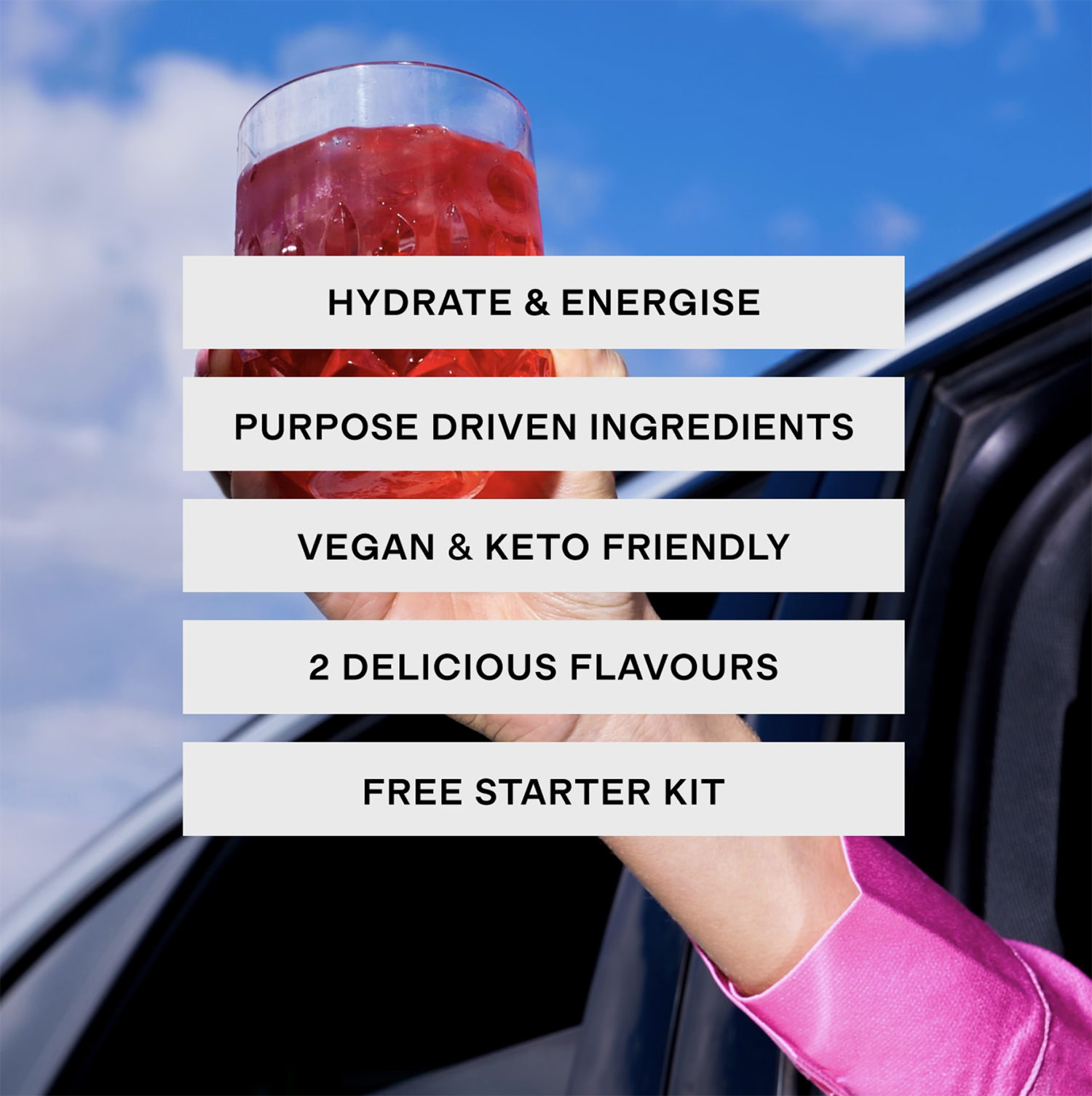 Spacegoods Hydro Dust watermelon flavour electrolyte powder 174g, imported from the UK