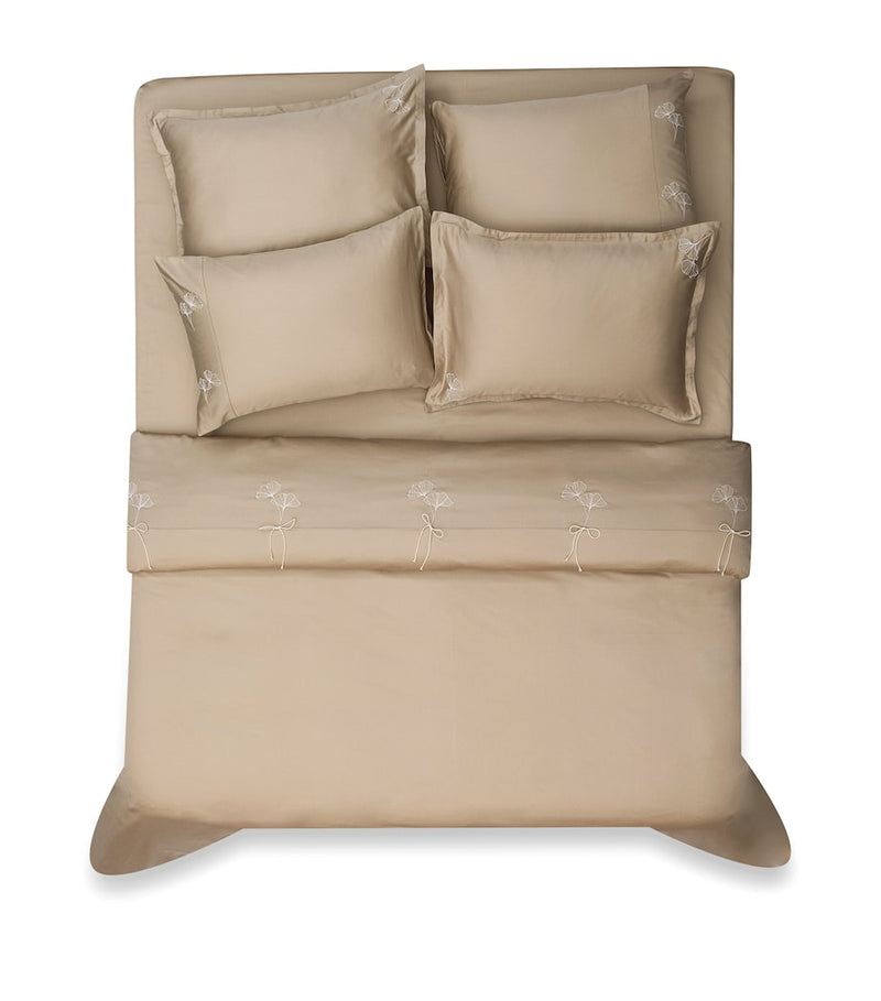 Hamam organic cotton sateen fitted sheet super king 180x200cm - British product