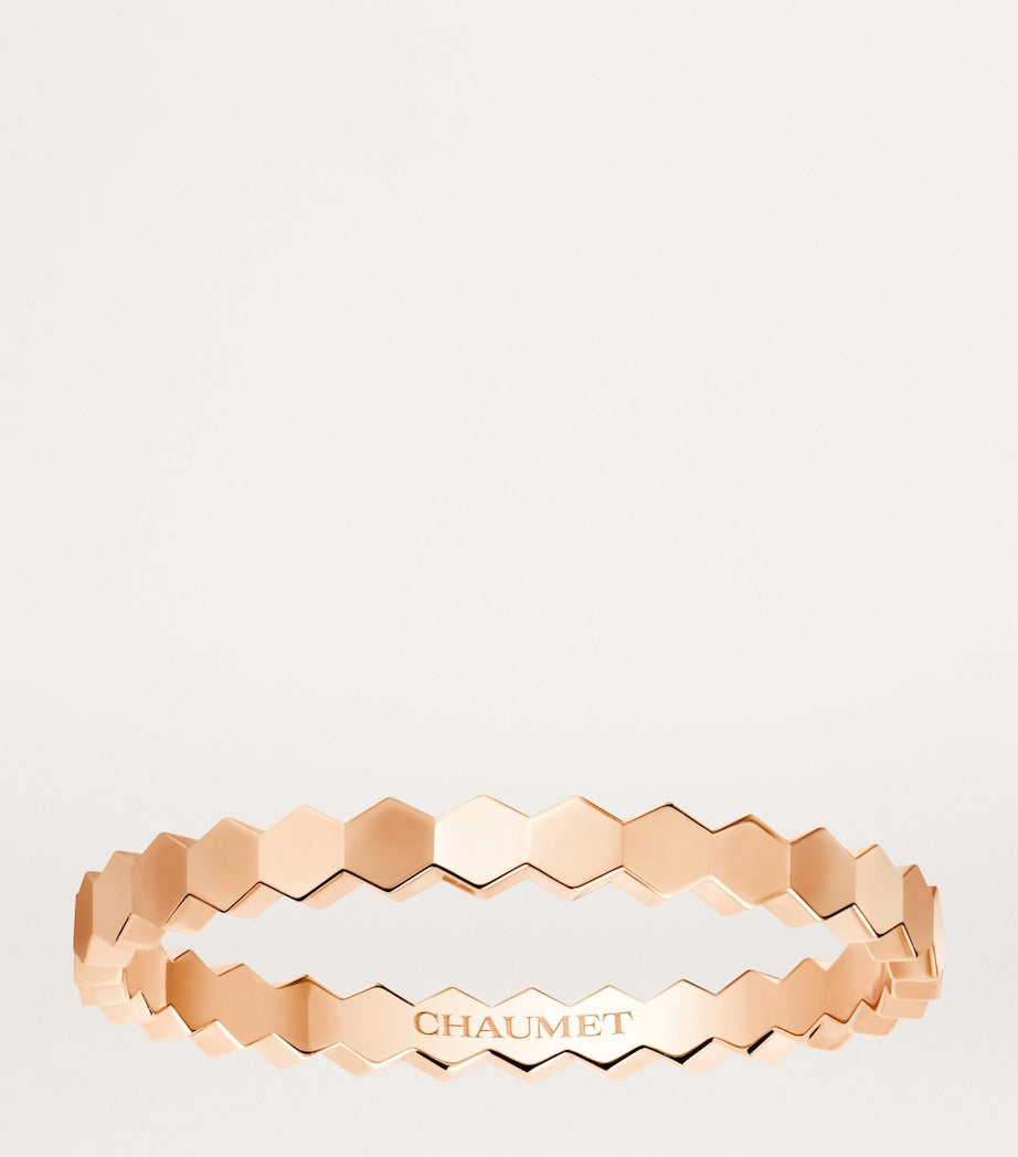 Chaumet Bee de Chaumet 18kt rose gold ring, UK version