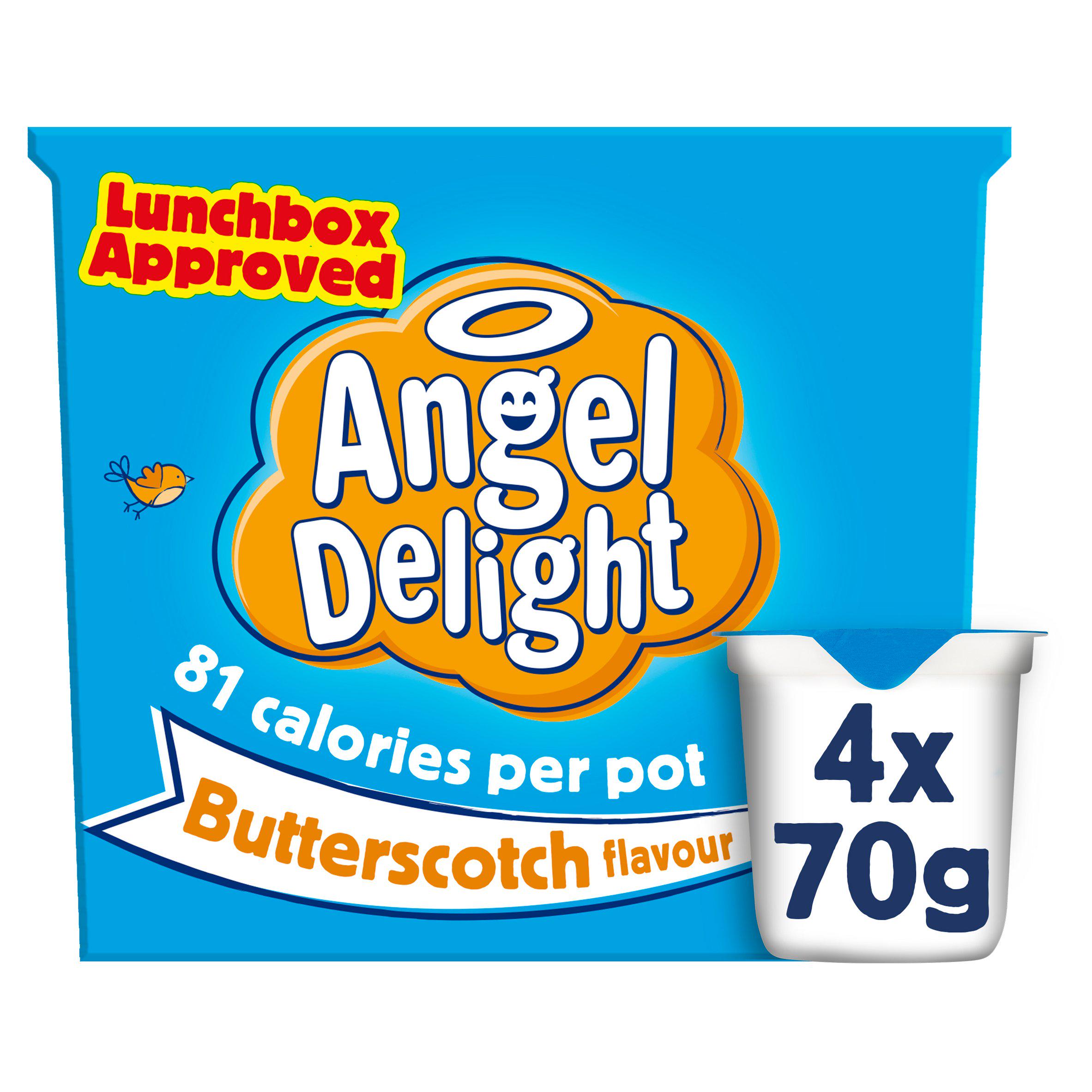 Angel Delight Butterscotch Flavour 4x70g GOODS Sainsburys   