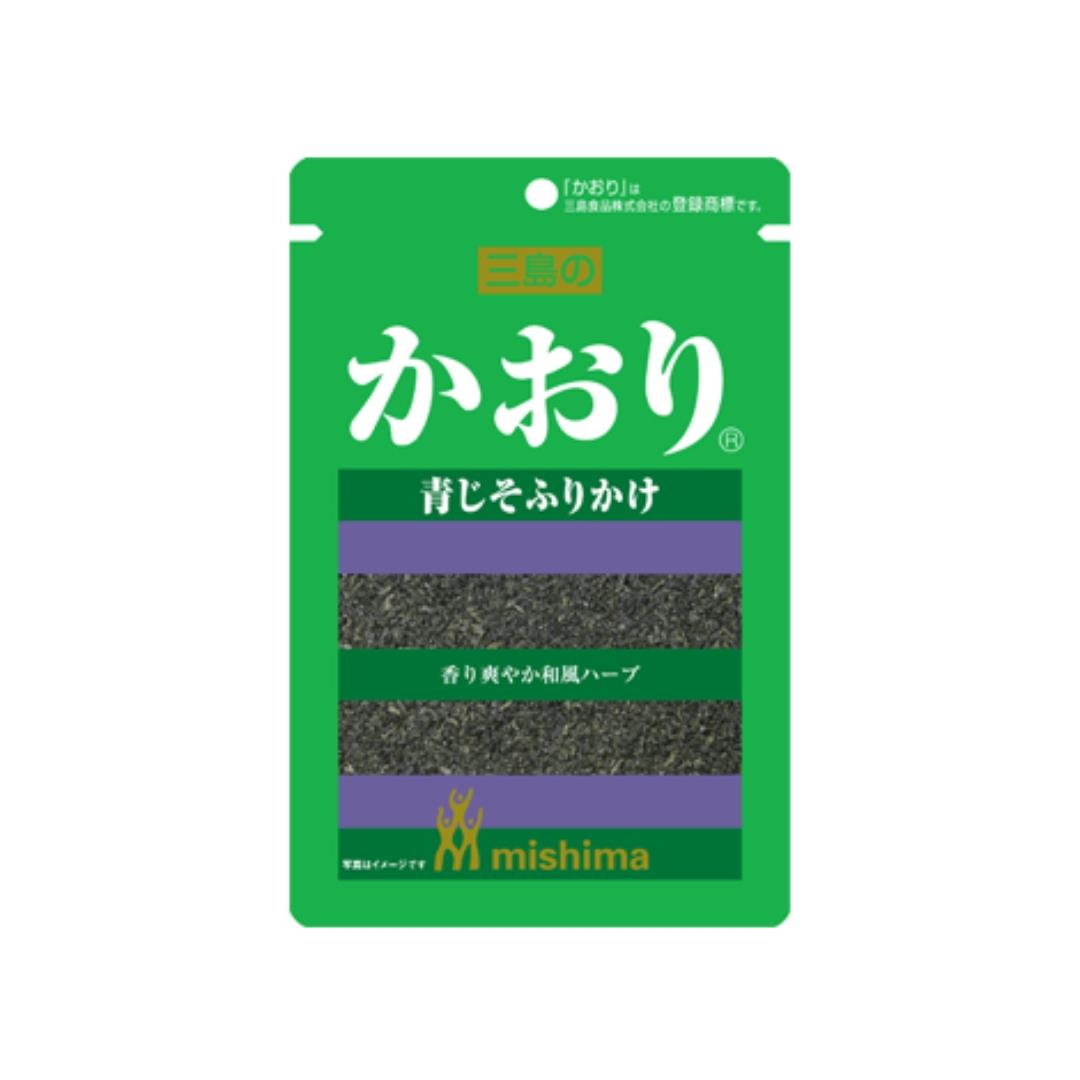 Mishima furikake rice seasoning with salted perilla - British product
