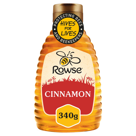 Rowse Honey with a Hint of Cinnamon 340g GOODS Sainsburys   
