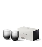 Richard Brendon Optic Smoke tumblers 350ml, imported from the UK
