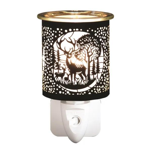 Aroma electric plug-in wax melter black deer family, UK version
