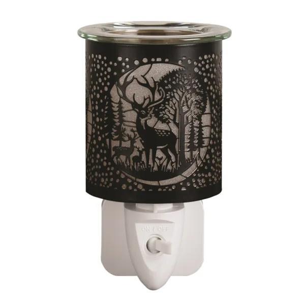 Aroma electric plug-in wax melter black deer family, UK version
