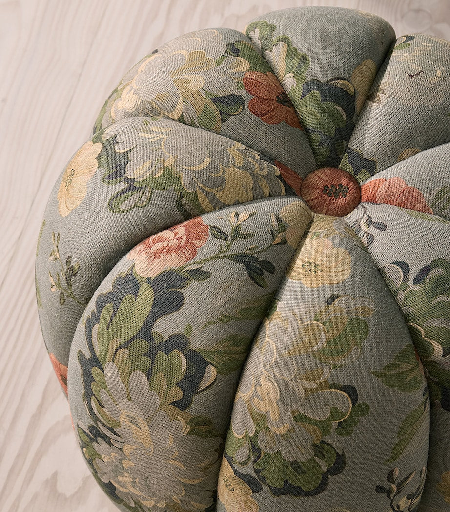 Tabouret de pied Sofia en lin Soho Home - Produit britannique