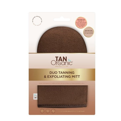 Superdrug TanOrganic Duo Exfoliate and Tan Tanning Glove- Buy online at McGrocer