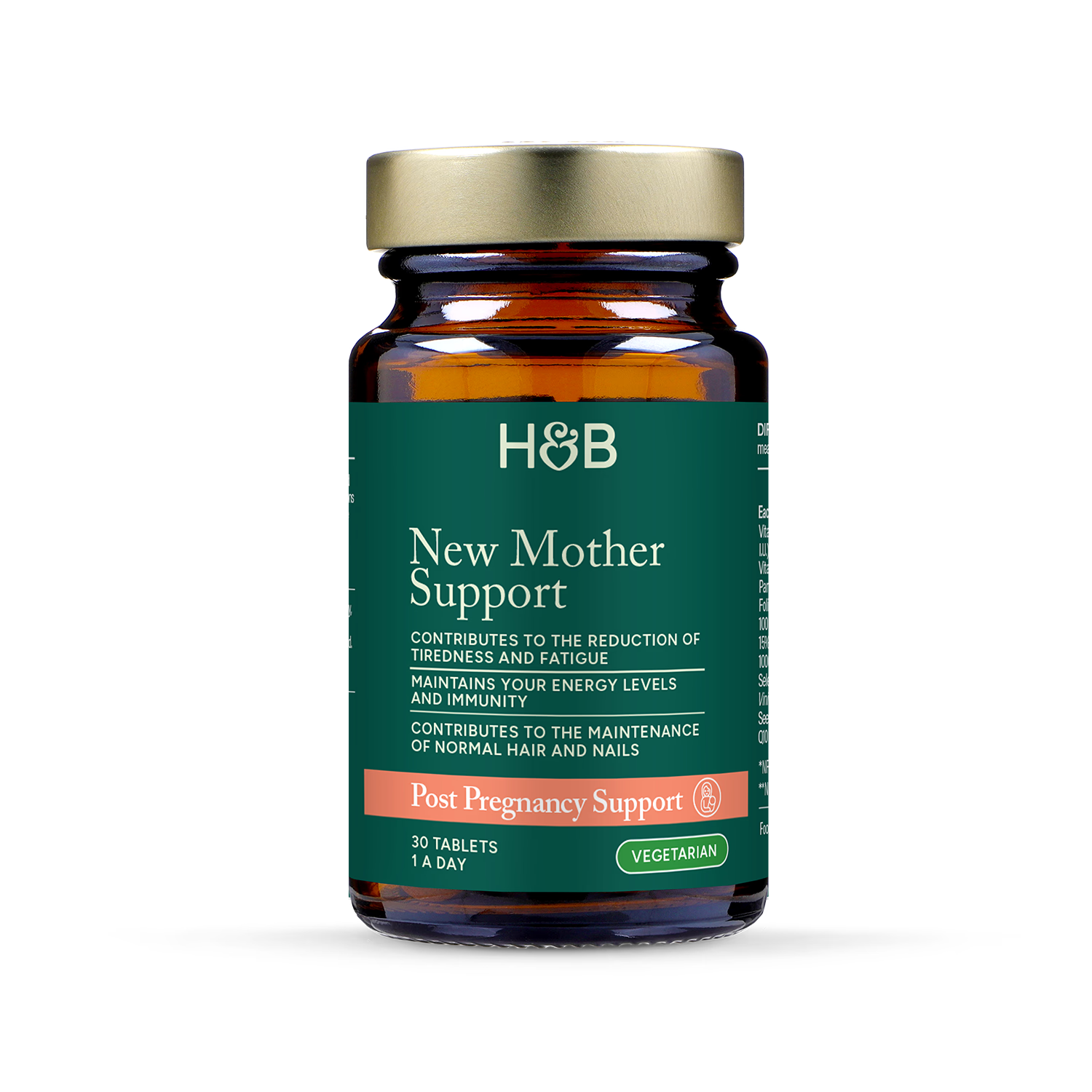 Holland & Barrett New Mother Support 30 Tablets, UK version