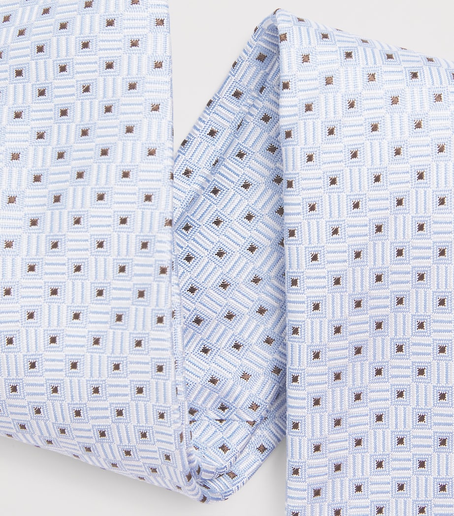 Emporio Armani silk jacquard tie - British product