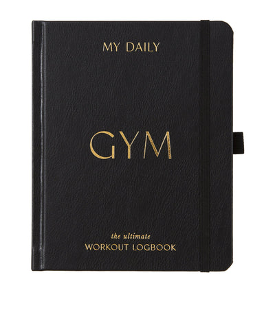 Harrods Blush and Gold My Daily Gym Planner Fitness & Wellbeing Journal- Buy online at McGrocer