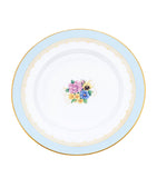Halcyon Days Castle of Mey floral plate 21cm diameter, UK version