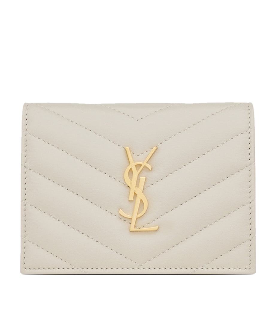 Saint Laurent quilted leather wallet H9x11.5cm - British product