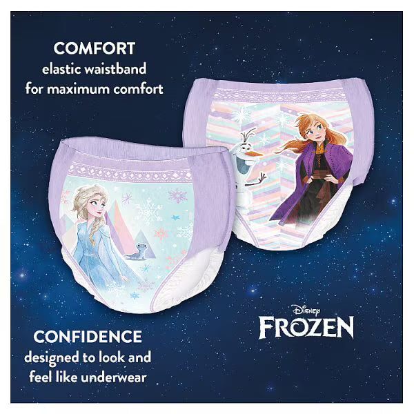 Huggies DryNites Girl's Pyjama Pants Frozen Design 4-7 Years (British brand)