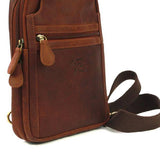 Eastern Counties Joey distressed leather crossbody bag (British brand)