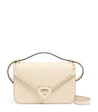 Valentino Garavani small leather Rockstud shoulder bag (British brand)
