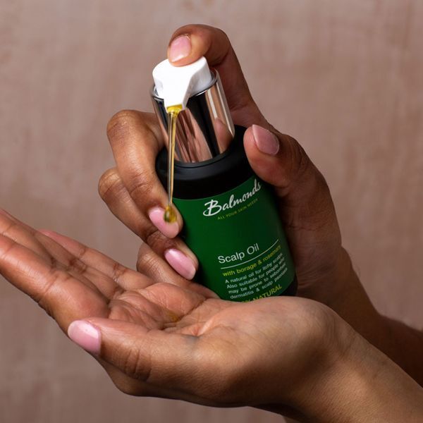 Balmonds hair and scalp oil 50ml, imported from the UK
