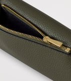 Mulberry leather folded multi-card wallet, imported from the UK
