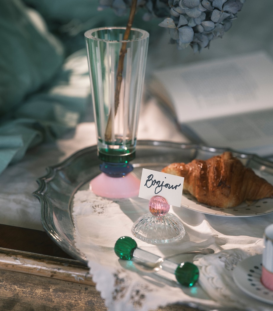 Reflections Copenhagen Crystal Louis place card holder, UK version