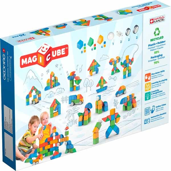 Geomag magnetic building blocks Little World 25 Pieces, UK version