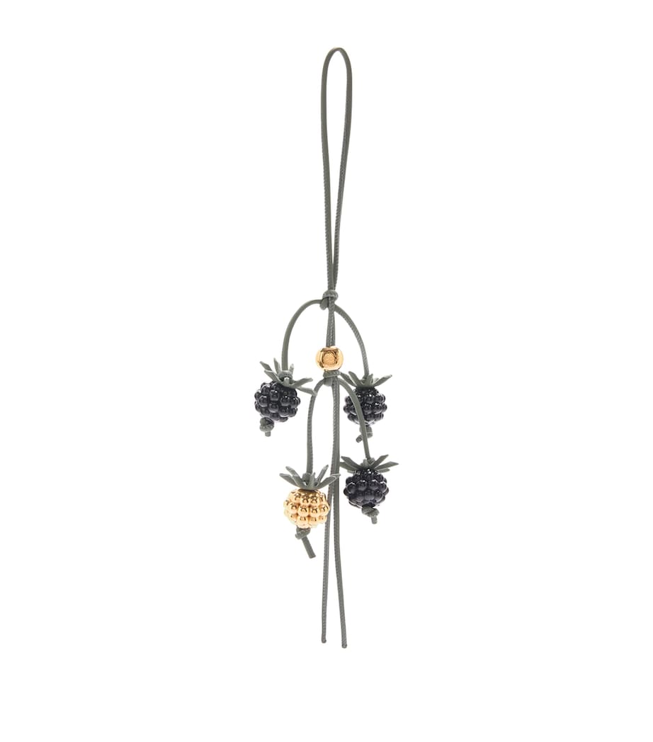LOEWE berry bag charm with tie fastening (British brand)