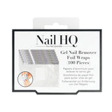 Nail HQ gel nail remover foil wraps 100 pieces, UK version
