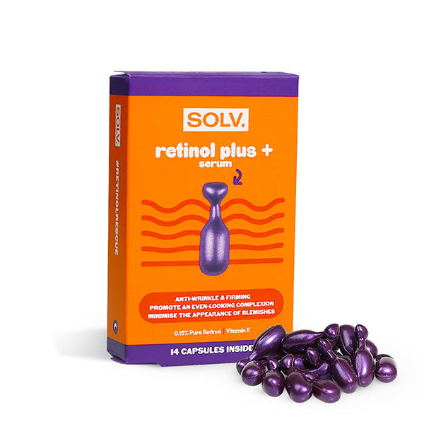 SOLV. Retinol Plus+ Serum 14 Capsules GOODS Superdrug   