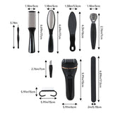 Livingandhome electric pedicure tools set with light black (British brand)