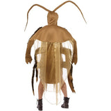 Smiffys Cockroach Costume brown bodysuit with sleeves, UK version