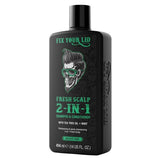Fix Your Lid Tea Tree and Mint 2-in-1 shampoo and conditioner 414ml, imported from the UK