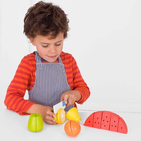 Bigjigs Toys Cutting Fruit Chefs Set GOODS Superdrug   