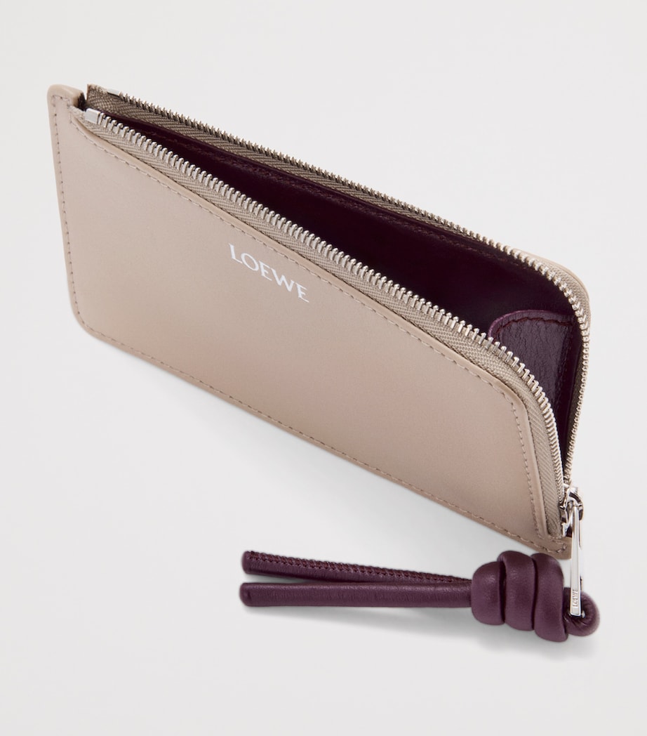 LOEWE Knot card holder calfskin, imported from the UK
