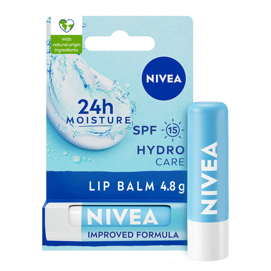 Nivea Hydro Care Lip Balm SPF15 4.8g GOODS Sainsburys   