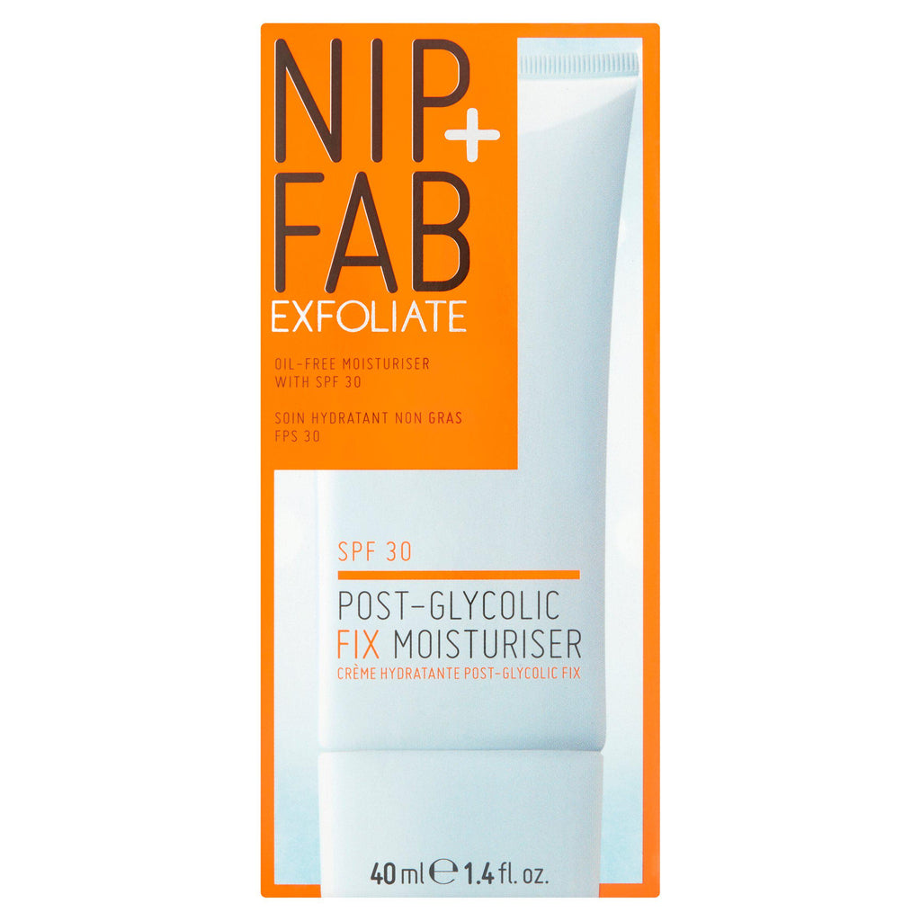 Nip + Fab SPF 30 Post-Glycolic Fix Moisturiser 40ml