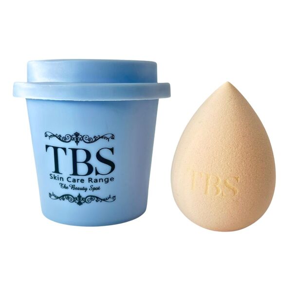 TBS Beauty Blender In Storage Pot 1 piece (British brand)