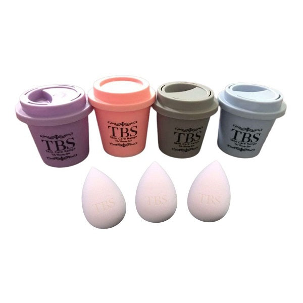 TBS Beauty Blender In Storage Pot 1 piece (British brand)