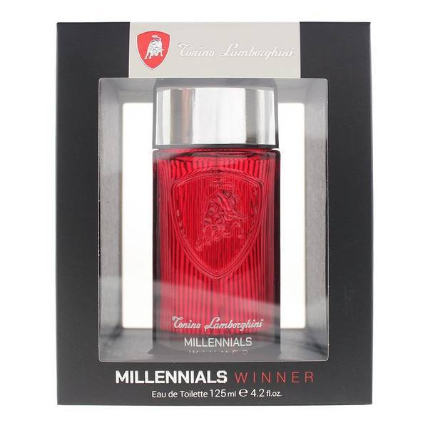 Lamborghini Millennials Winner 125ml EDT spray, imported from the UK