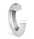 Alaïa Small Edge Cuff Bracelet brass metallic finish - British product