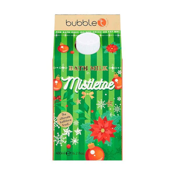 Bubble T Cosmetics Mistletoe Bath Milk (480ml) GOODS Superdrug   