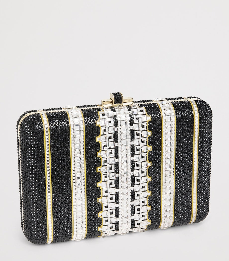 Judith Leiber Crystal Lattice clutch bag, UK version