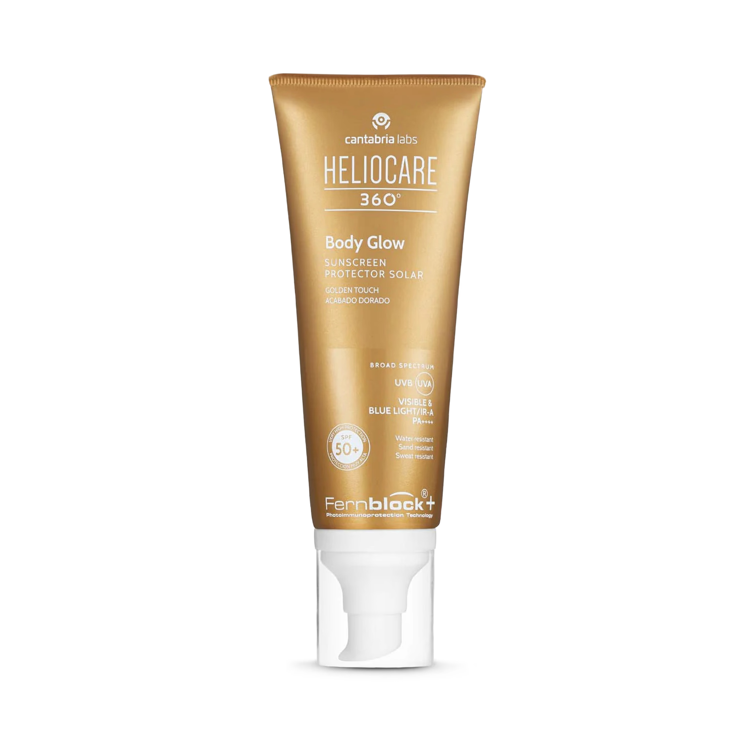 Heliocare sunscreen 360 Body Glow SPF50+ 100ml, imported from the UK
