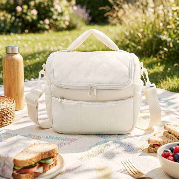 Livingandhome portable insulated lunch bag, imported from the UK