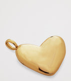 Monica Vinader gold vermeil heart locket pendant, UK version