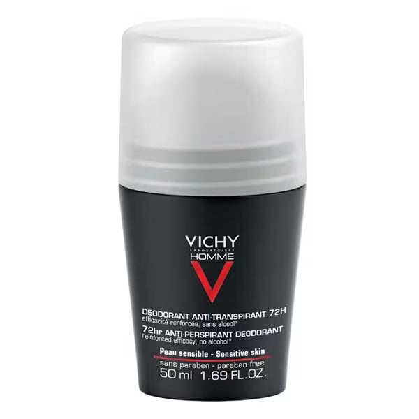 Vichy Homme Extreme Anti-Perspirant Roll-On 50ml (British brand)