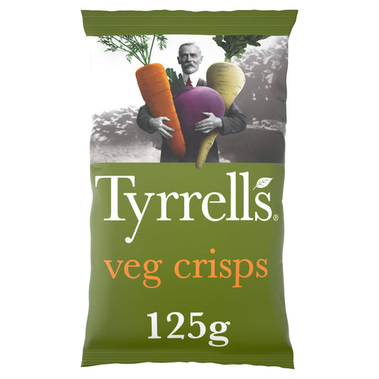 Tyrrells Mixed Root Vegetable Sharing Crisps 125g Sharing crisps Sainsburys   